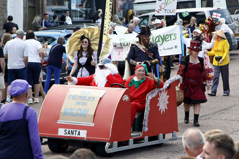 Kirkcudbright Parade August 2025 